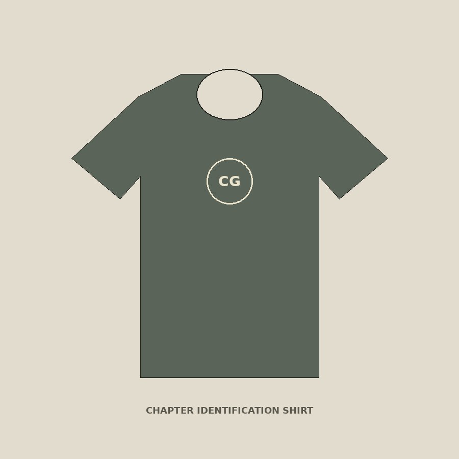 Placeholder image for Council chapter identification shirt