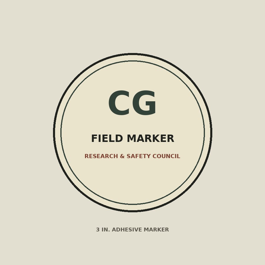 Placeholder image for Council adhesive field marker